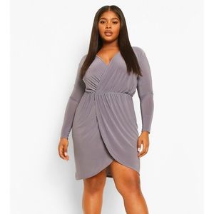 Slinky Wrap Dress